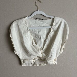 Zara Cream Top